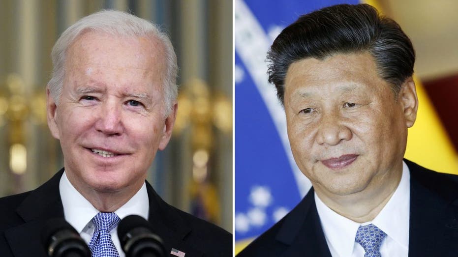 Biden and Xi photo illustration