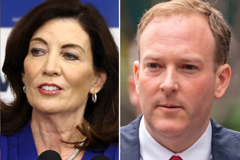 Some of NY Gov. Kathy Hochul’s top donors privately sound alarm over GOP candidate Lee Zeldin surge
