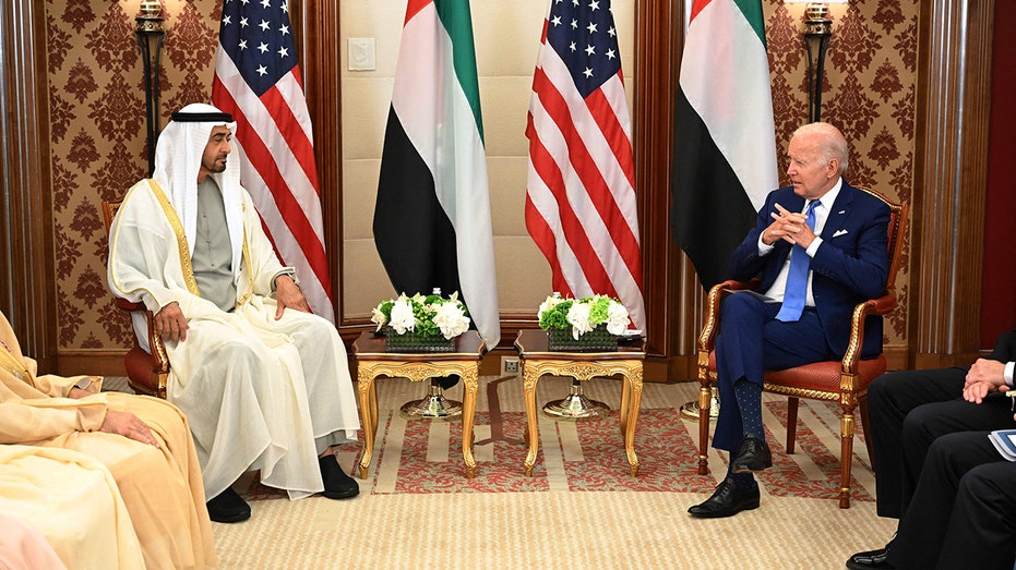 Joe Biden meets United Arab Emirates