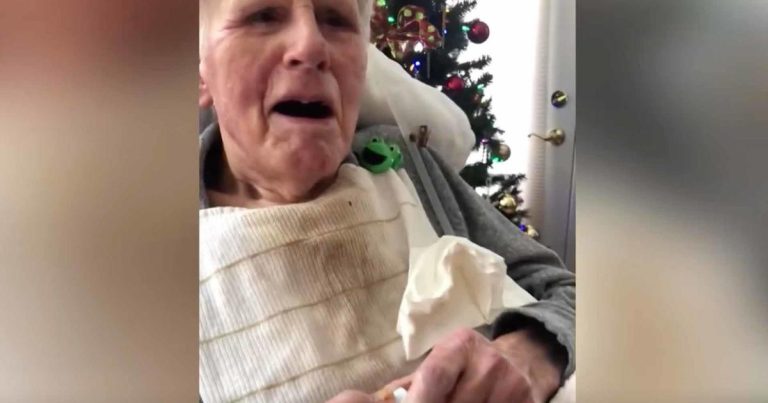 Grandpa with Parkinson’s receives powerful recording of himself saying “I love you”