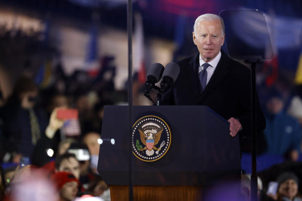 Watch Live: Biden speaks in Poland to mark one year of Russia’s war on Ukraine