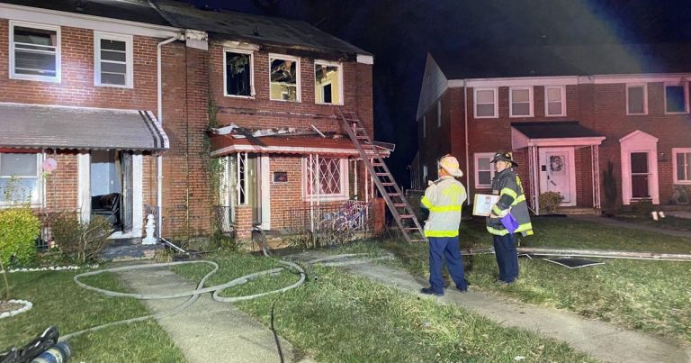 3 children die in Baltimore house fire, authorities say