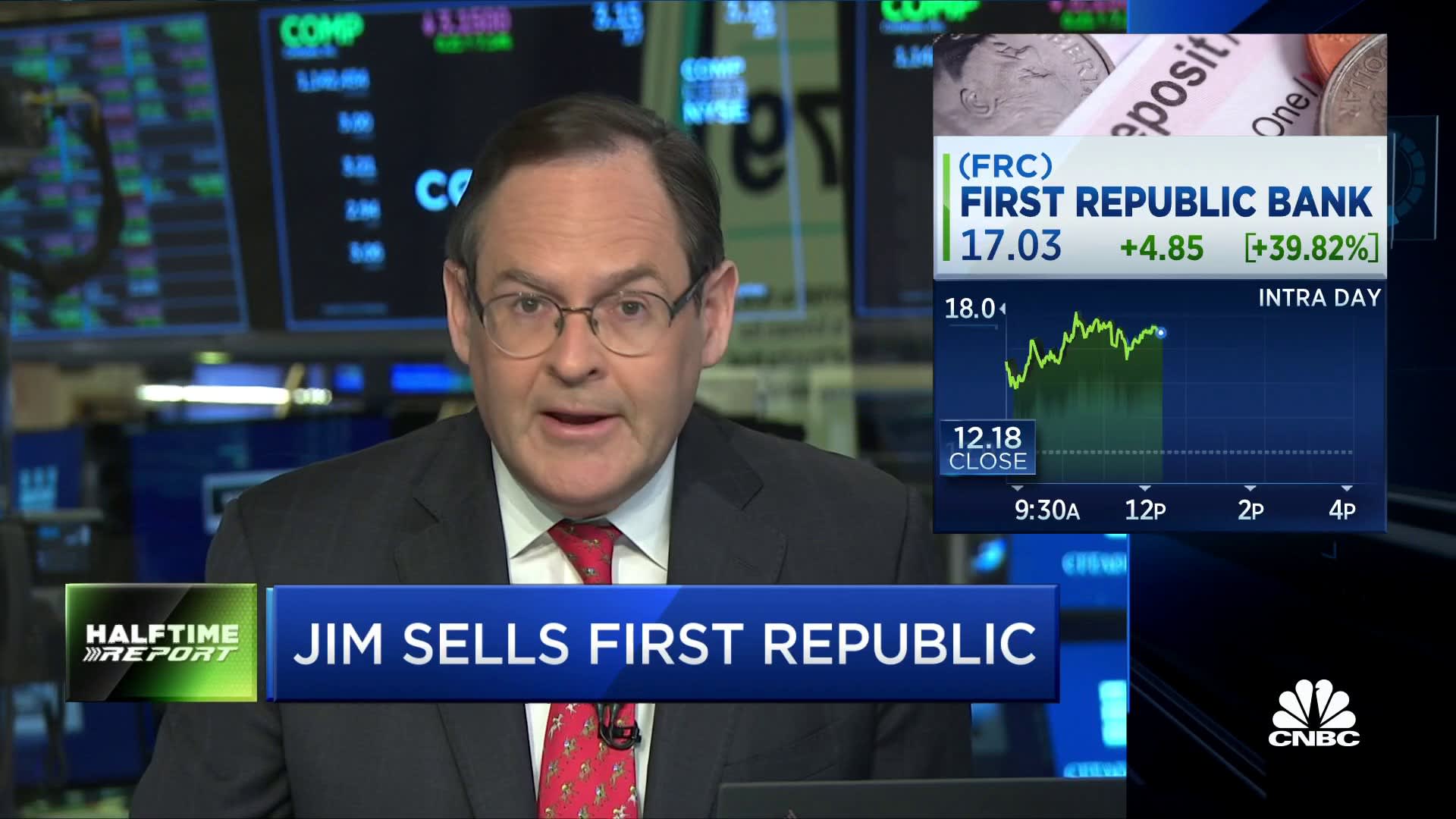 First Republic was a good bank, but sentiment has taken over, says Cerity's Jim Lebenthal