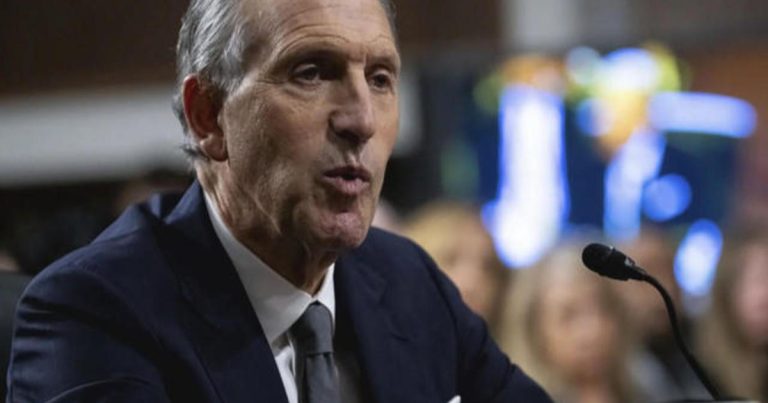 Former Starbucks CEO Howard Schultz testifies before Senate about union-busting allegations