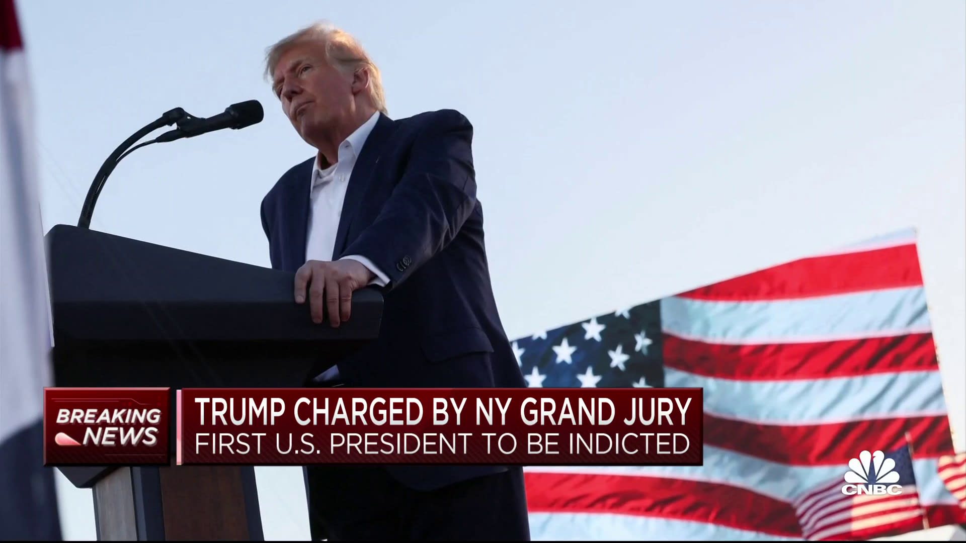 New York grand jury indicts Trump in hush money payment case