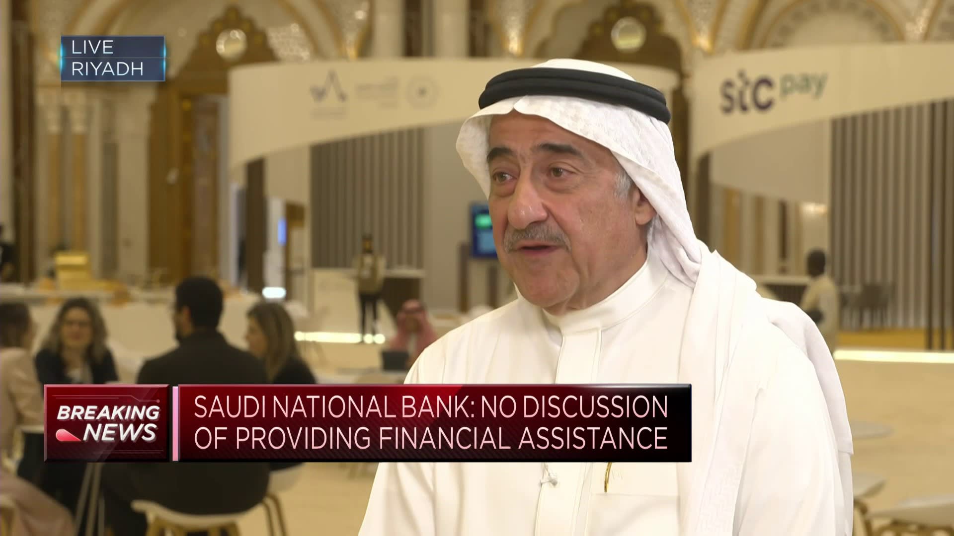 Panic over Credit Suisse is 'unwarranted,' Saudi National Bank chairman says
