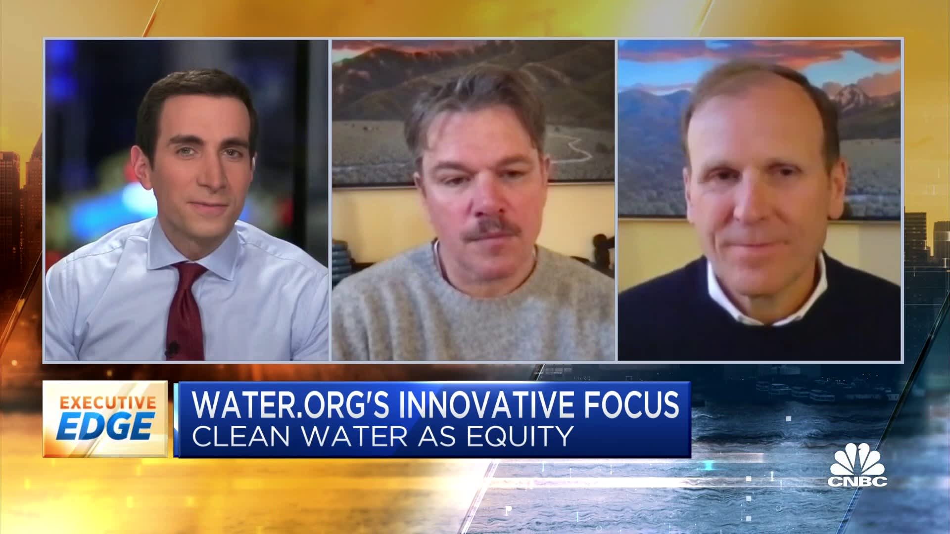 Water.org co-founders Matt Damon, Gary White on investing in clean water access