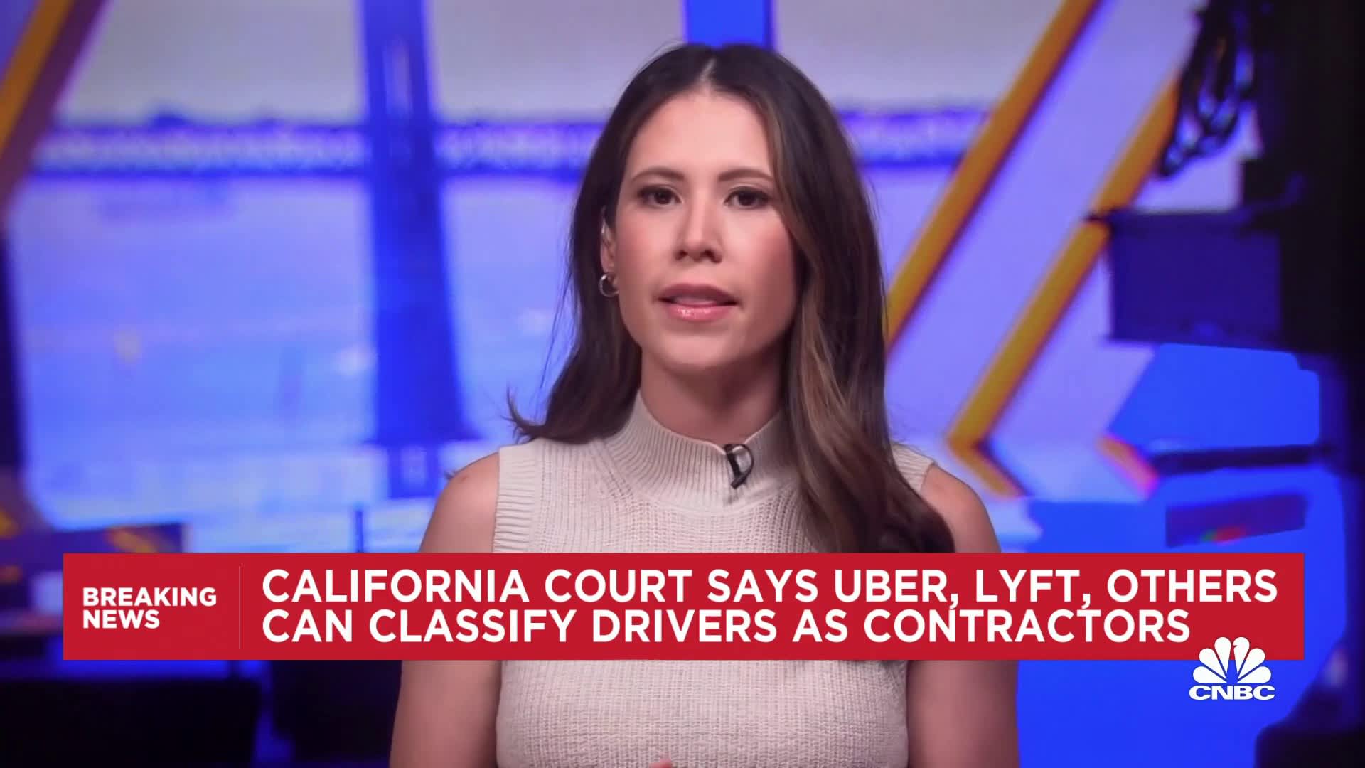 Calif. court says Uber, Lyft can classify drivers as contractors