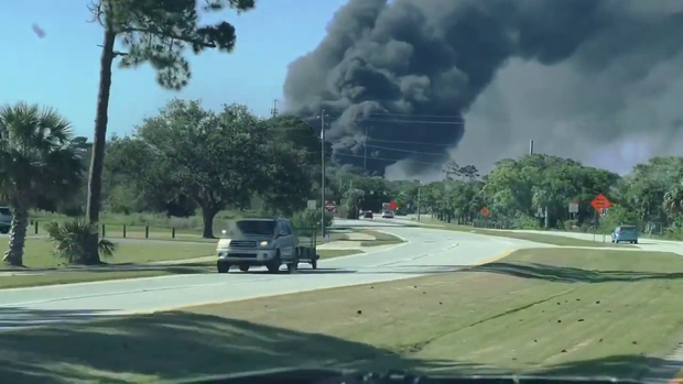 Large blaze at Georgia plastics plant prompts citywide shelter-in-place-order