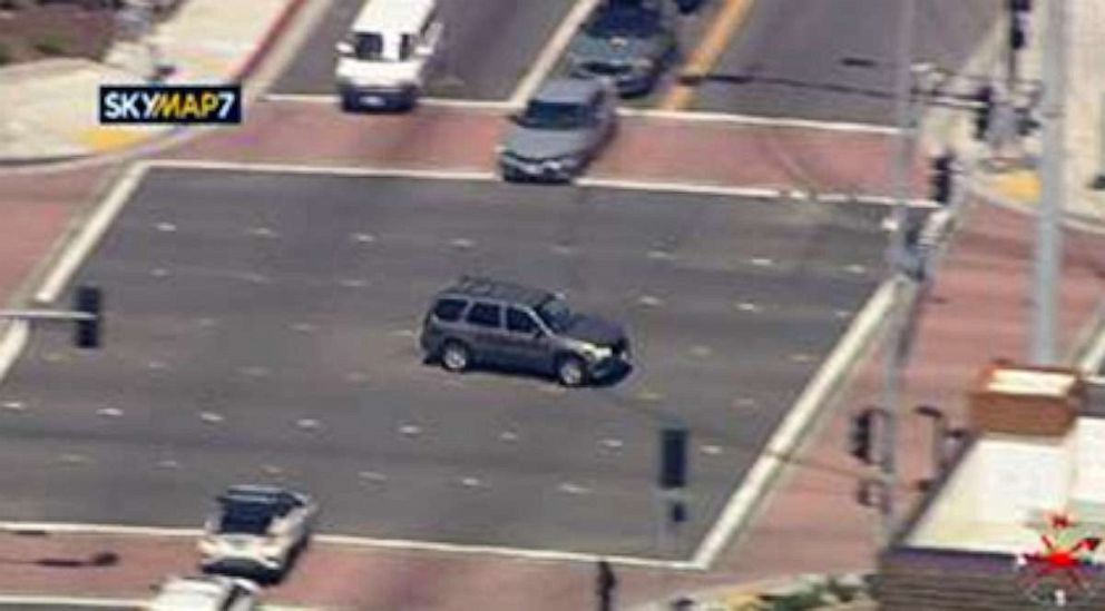 PHOTO: LAPD say a puppy was tossed from a moving vehicle during a two-hour long police chase