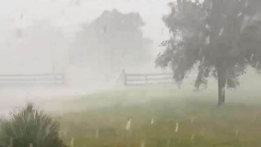 PHOTO: A storm is shown in Bastrop, Texas, on April 25, 2023.