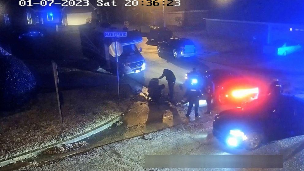 PHOTO: Tyre Nichols who was pulled over while driving by Memphis Police Department officers on January 7, 2023, in a screen grab from a video released by Memphis Police Department, Jan. 27, 2023.