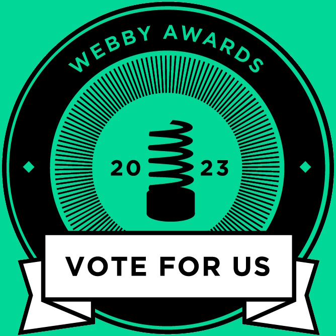 Vote for Us to Win a Webby