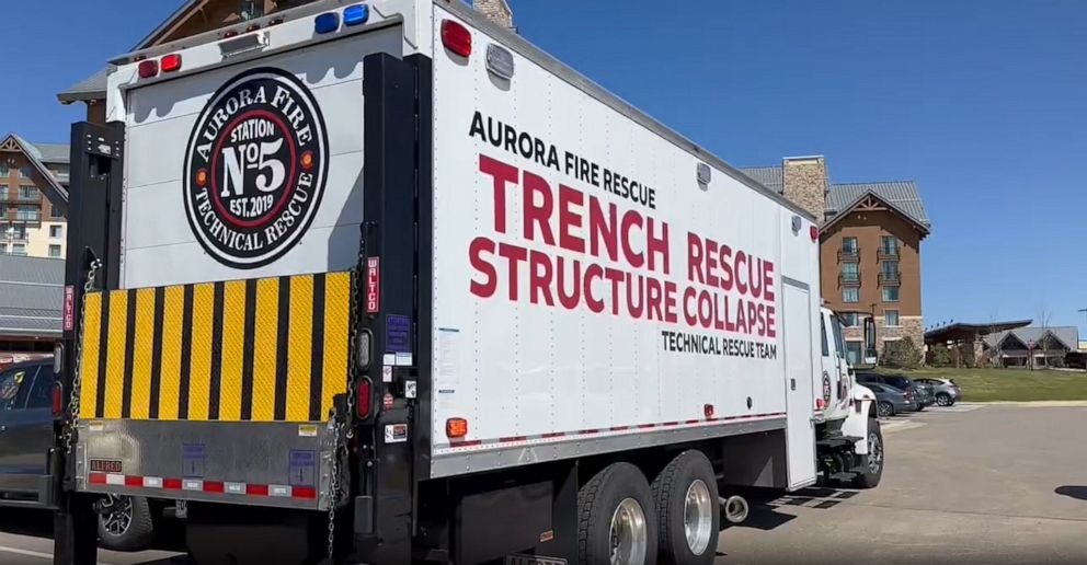 PHOTO: Aurora Fire Rescue responds to Gaylord Rockies Resort in Aurora, Colorado, May 6, 2023.