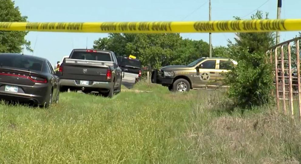 PHOTO: Oklahoma police said they found seven dead bodies in a property, May 1, 2023, in eastern Oklahoma.