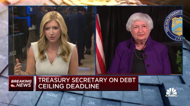 Failure to raise debt ceiling would be an ‘economic catastrophe,’ Treasury’s Yellen says