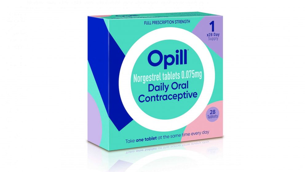 PHOTO: This illustration provided by Perrigo in May, 2023, depicts proposed packaging for the company's birth control medication Opill.