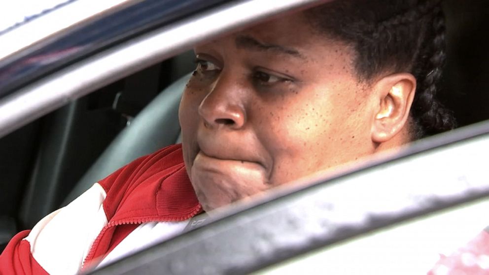 PHOTO: Good Samaritan, Meeka Outlaw, let the mother and her injured son into her car and drove them to a nearby fire station, after the child was stuck by a bullet in Philadelphia, April 30, 2023.