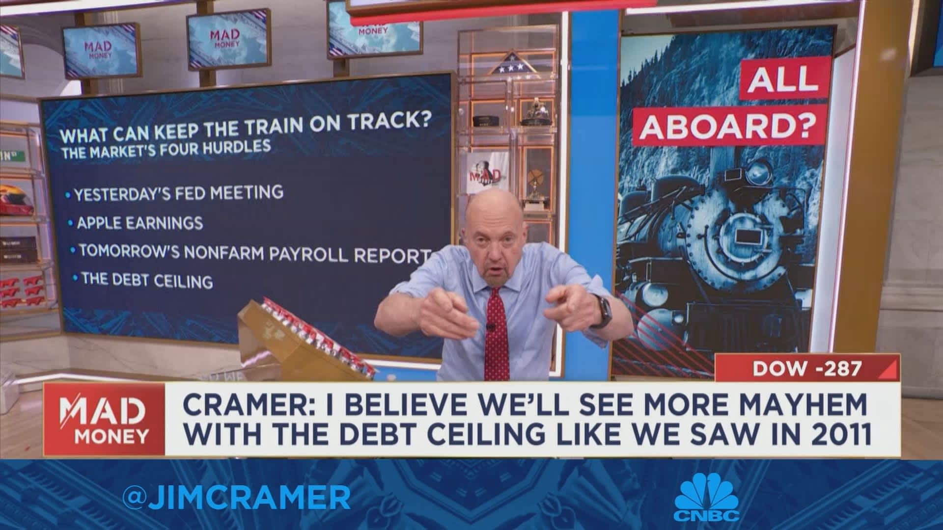 The FDIC needs to do something urgently to stop the banking crisis, says Jim Cramer