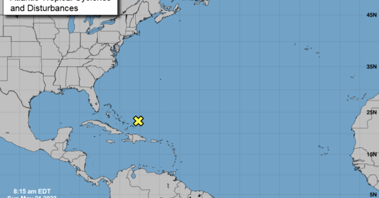 National Hurricane Center monitors “disturbance” in the Atlantic
