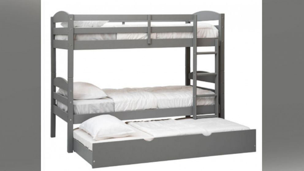 PHOTO: Walker Edison Furniture recalls twin over twin bunk beds due to fall and impact hazards.