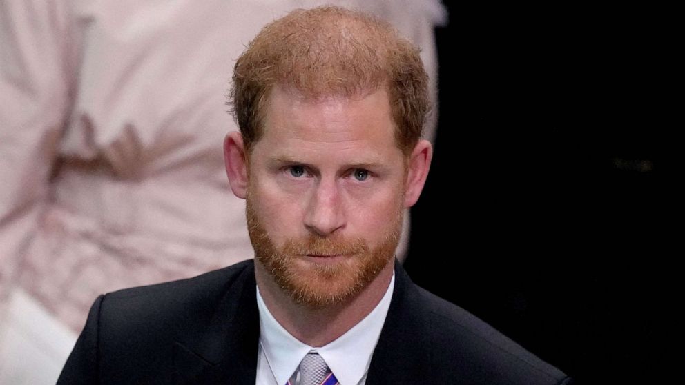 PHOTO: FILE - Prince Harry attends the coronation ceremony of Britain's King Charles III at Westminster Abbey in London, May 6, 2023.