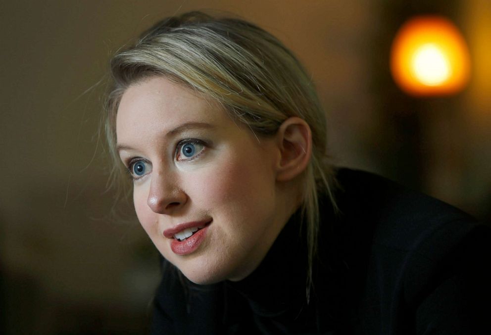 PHOTO: Elizabeth Holmes speaks about Theranos' vision at their headquarters in Palo Alto, Calif., July 3, 2014.