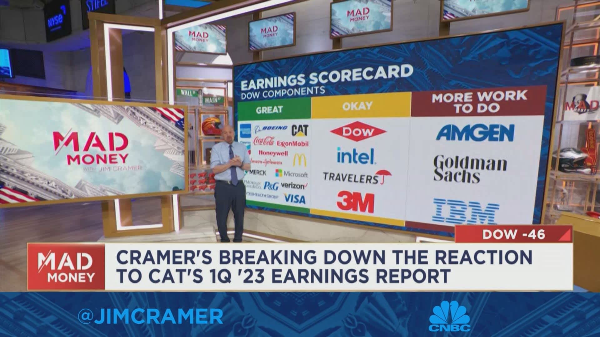 Earnings 'going the way of the bulls not the bears', says Jim Cramer
