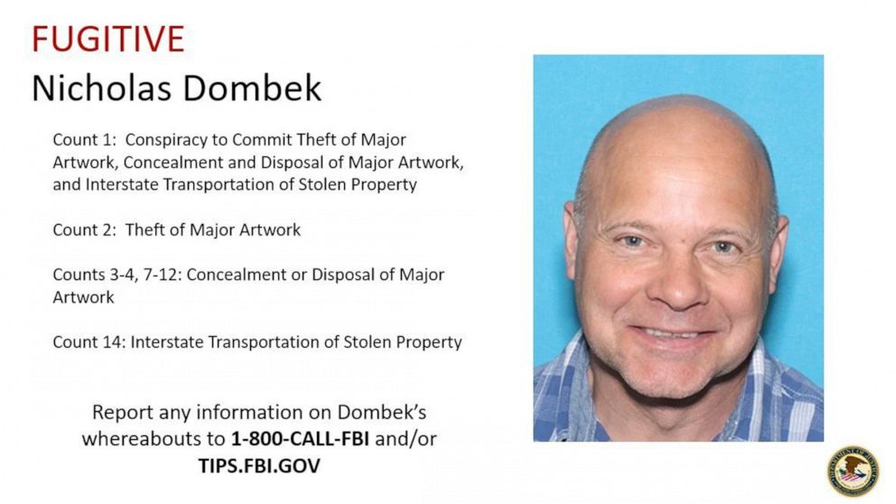 PHOTO: Officials state 53 year old Nicholas Dombek is still on the run.