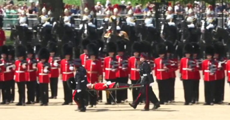 At least three British royal guards collapse during rehearsals