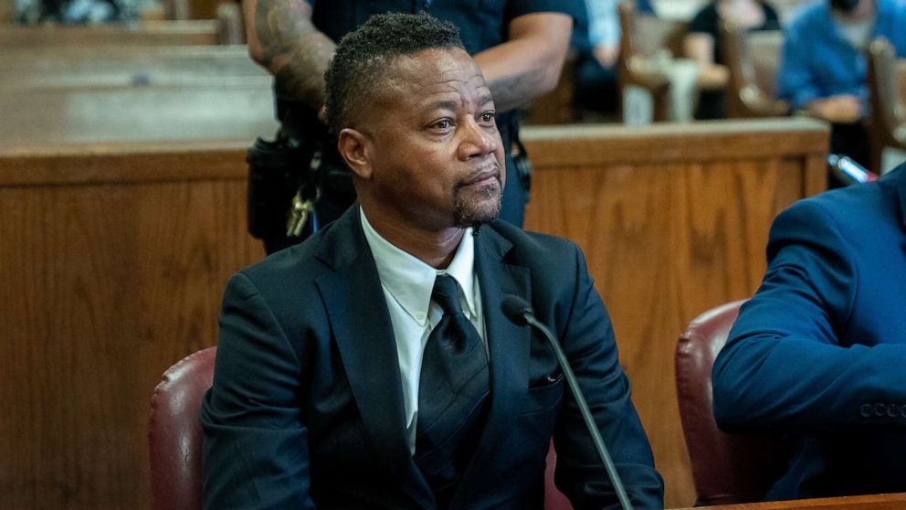 PHOTO: Cuba Gooding Jr. at NYS Supreme Court for sentencing, Oct. 13, 2022 in New York City.