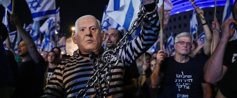Israelis march against government’s contentious plan to overhaul judiciary