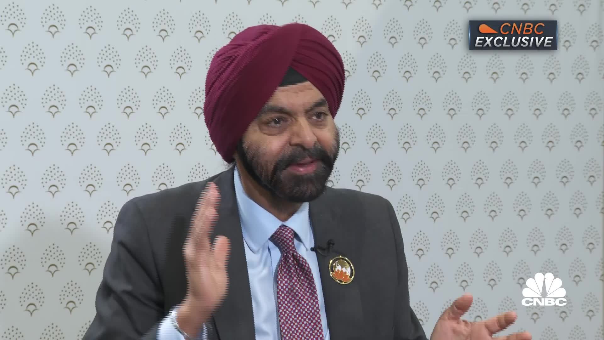 Watch the full CNBC interview with World Bank President Ajay Banga