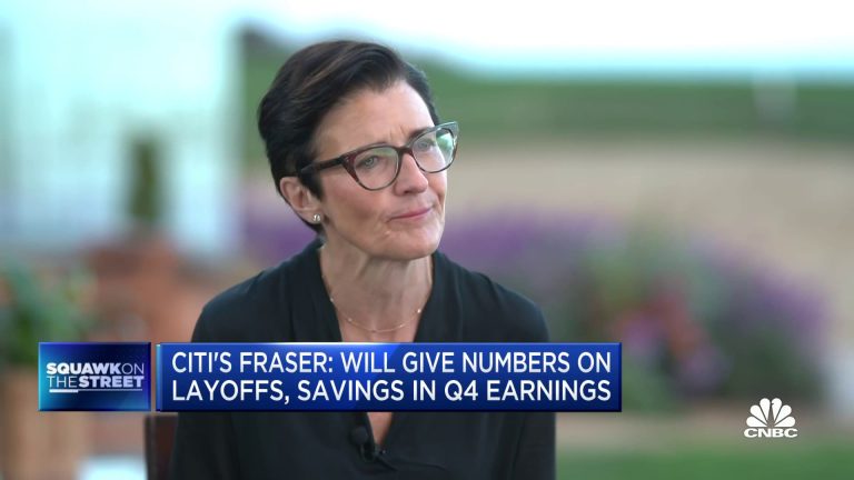 Citigroup CEO Jane Fraser sees ‘cracks’ emerging among some consumers as savings dry up