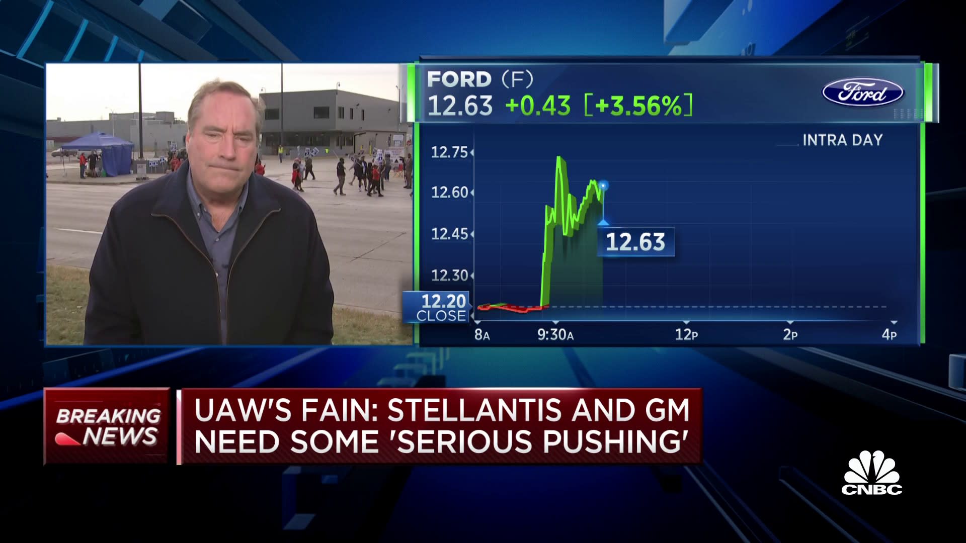 UAW President Shawn Fain: GM, Stellantis workers will strike at all parts, distribution centers