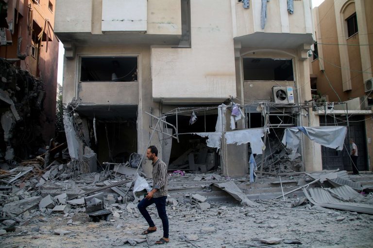 Bombarded by Israeli airstrikes, conditions in Gaza grow more dire as power goes out