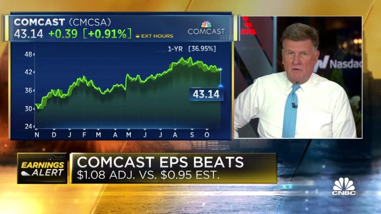 Comcast investors focus on lack of broadband growth as shares slump