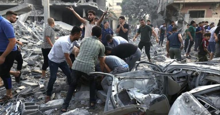 Dozens reported dead in Israeli airstrikes in southern Gaza, where civilians had been told to go
