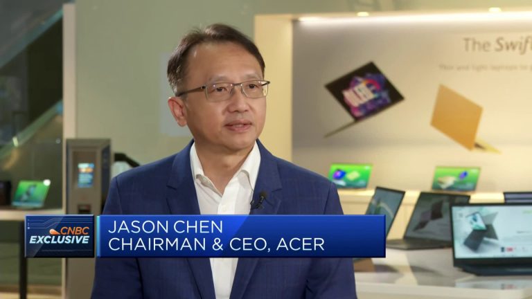 PC demand is back, says Acer CEO who sees robust growth in the ‘foreseeable future’