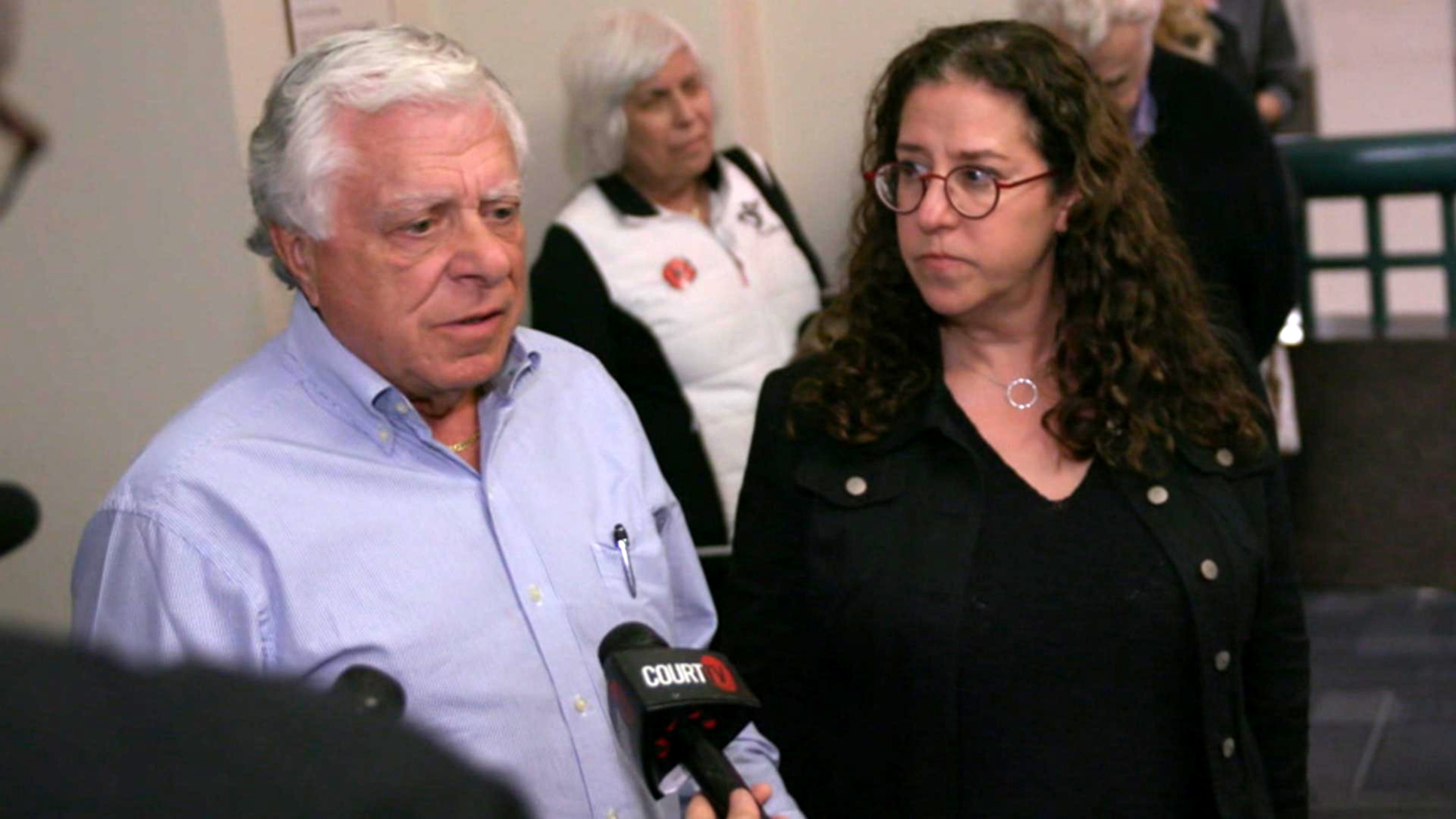 PHOTO: Phil Markel is seen outside the courtroom where a jury found Charlie Adelson guilty on all three charges for the murder of his son, Dan Markel, on Nov. 6, 2023, in Tallahassee, Fla.