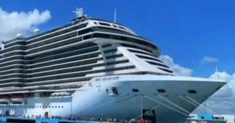 Coast Guard searches for cruise ship crewmember believed to have gone overboard