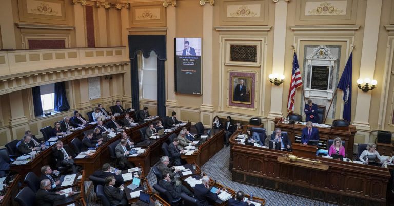 Control of Virginia’s state Legislature is on the ballot Tuesday