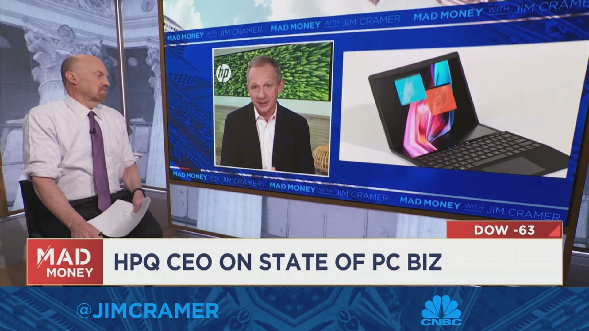 We think the PC market has started to recover, says HP CEO Enrique Lores