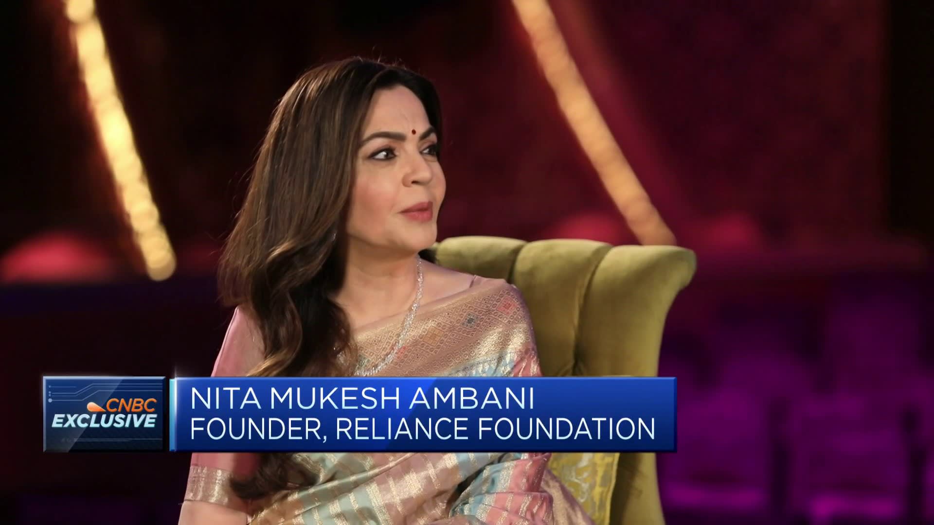 The world's confidence in India is growing, Nita Ambani says