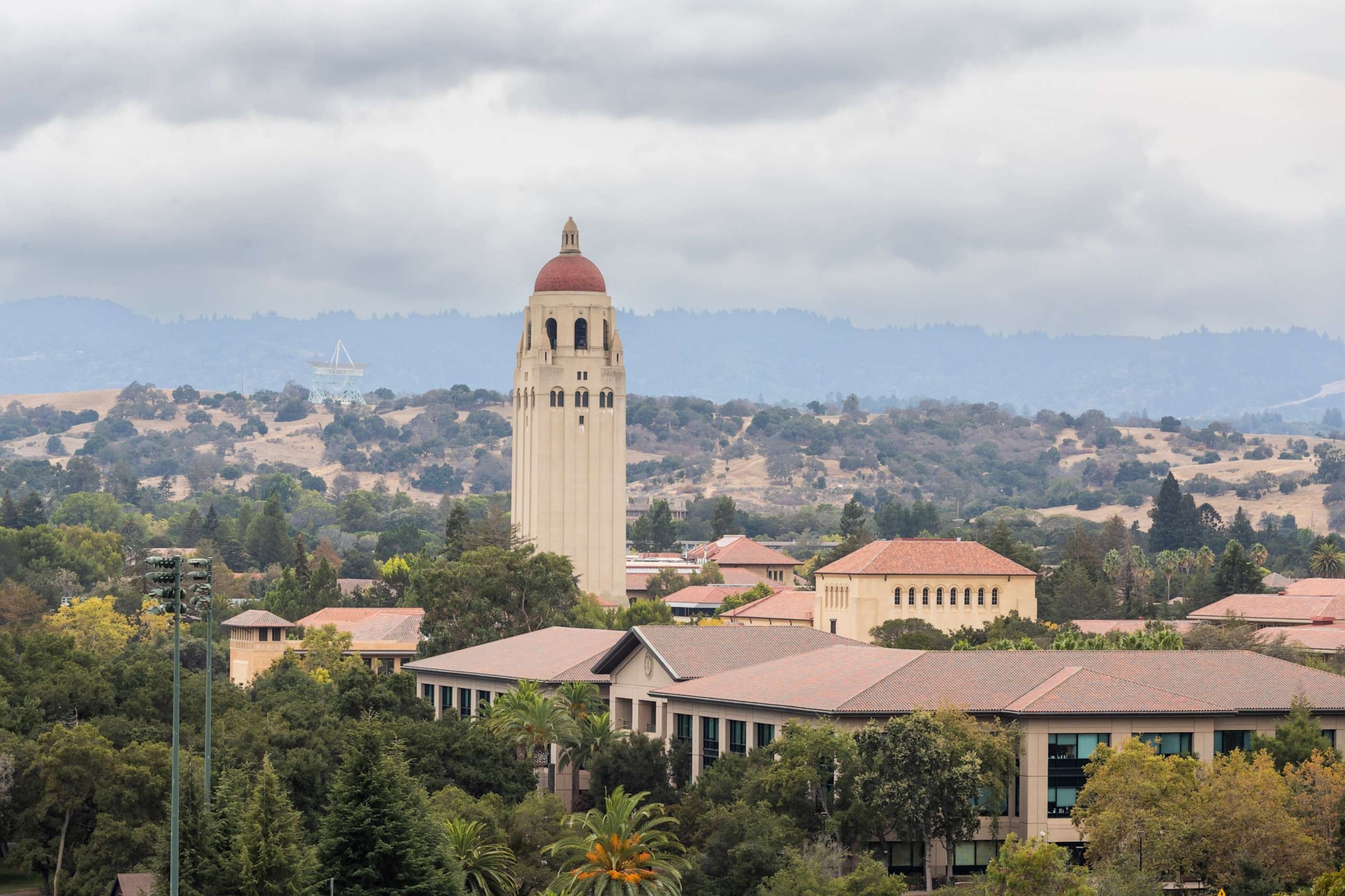 PHOTO: File image of a general view of the campus of Stanford University including Hoover Tower as seen from Stanford Stadium on Sept. 10, 2022 in Palo Alto, Calif.