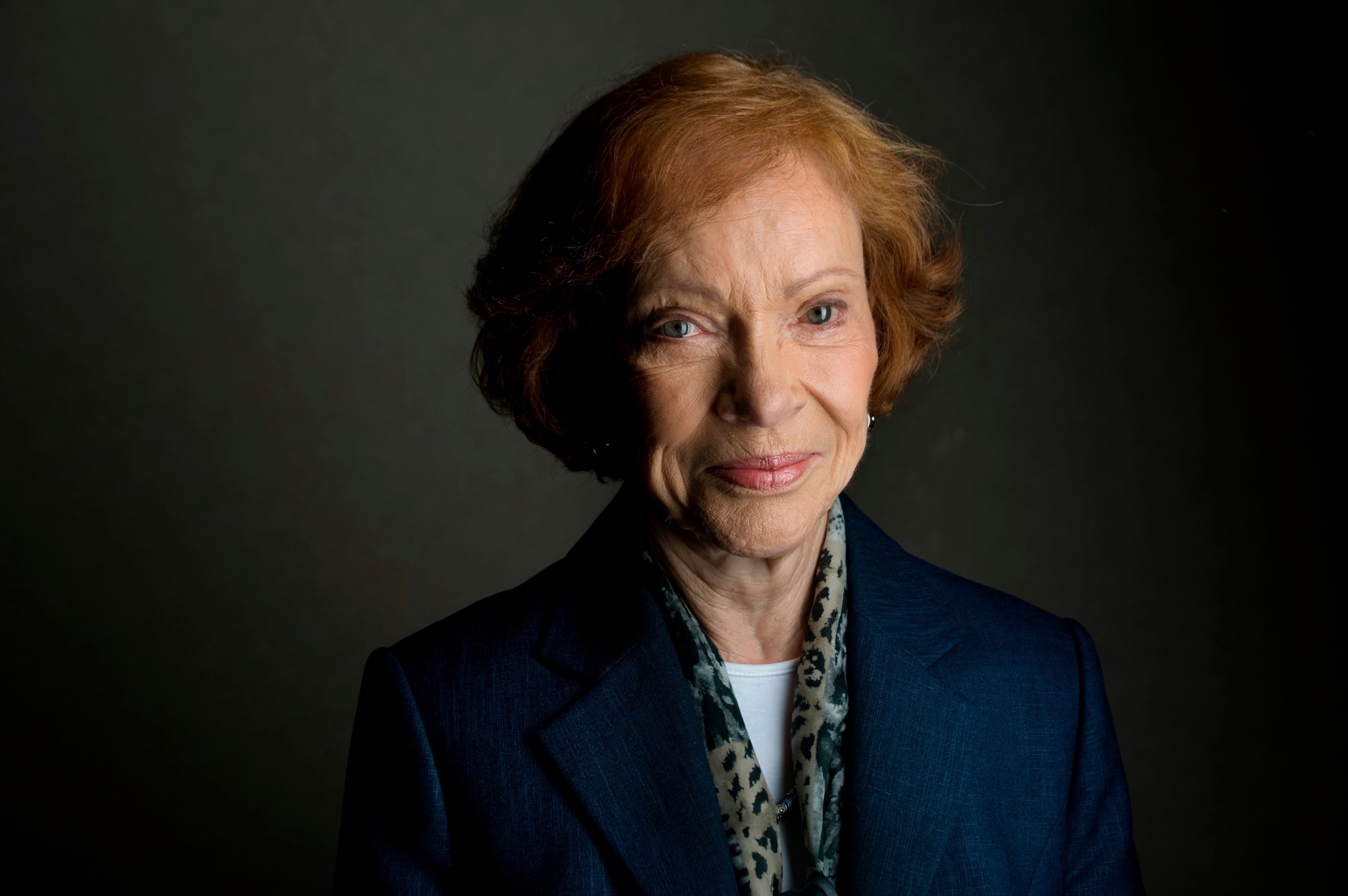 PHOTO: Former First Lady Rosalynn Carter poses for a portrait in New York, Sept. 23, 2011. 