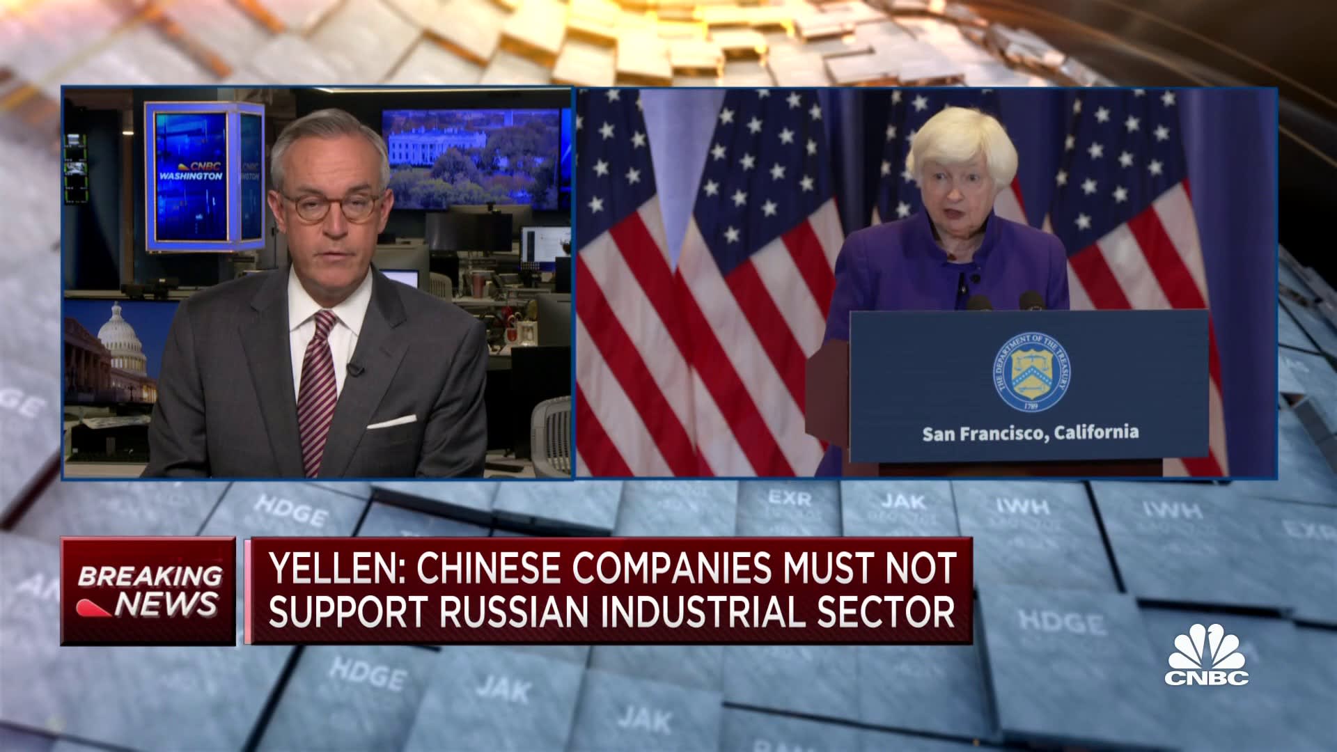 Yellen on China visit: Meeting laid a productive ground work