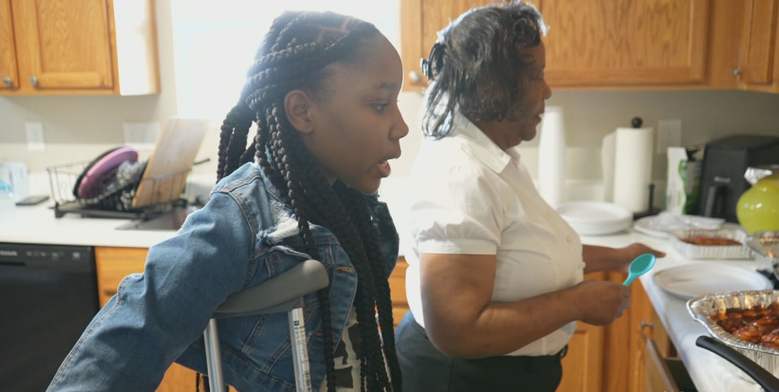 PHOTO: Stacy and Aalayah Fulmore have had to make major life changes after she was shot in her home last year.