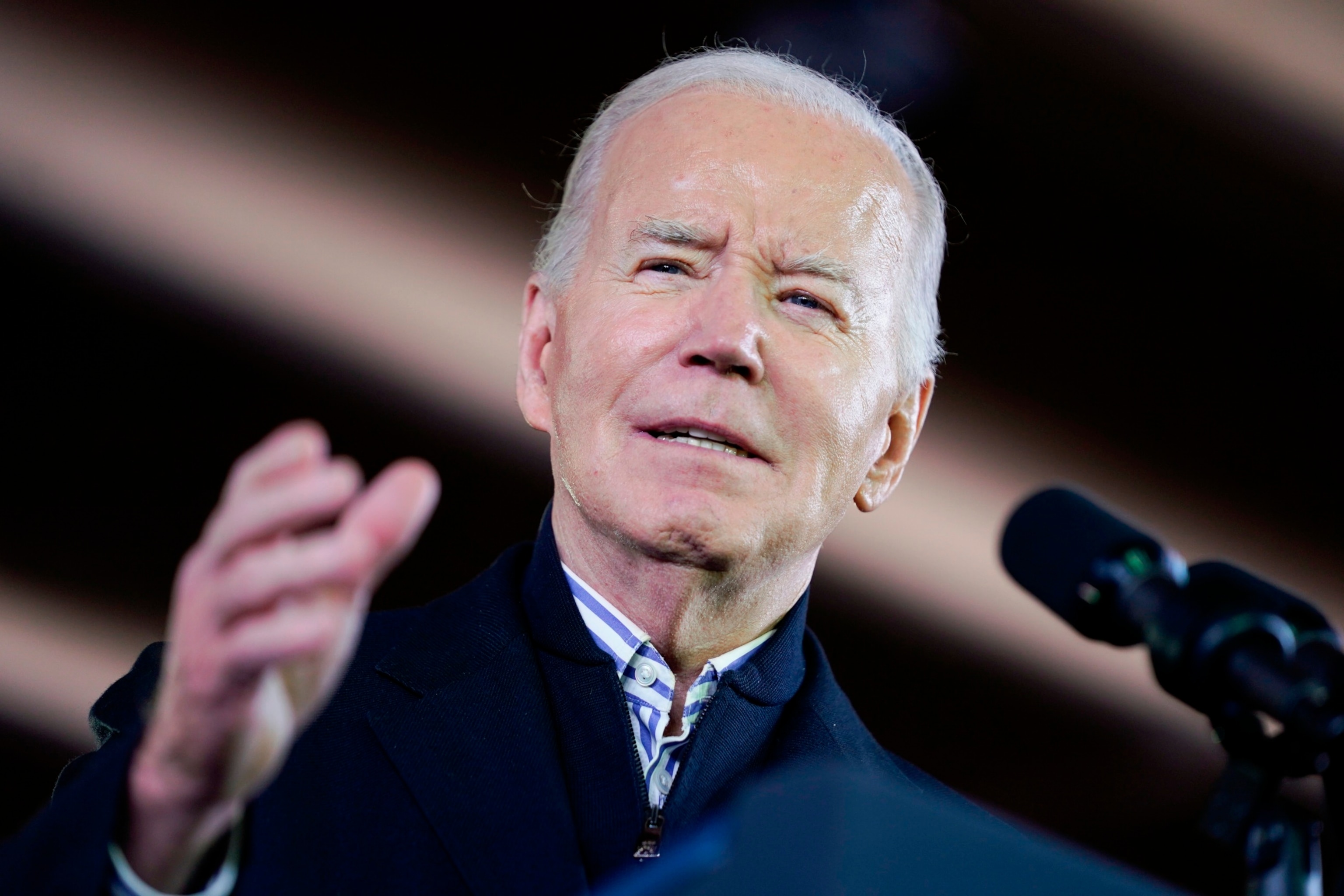 PHOTO: President Joe Biden speaks about his economic agenda at the Wisconsin Black Chamber of Commerce, Dec. 20, 2023, in Milwaukee.