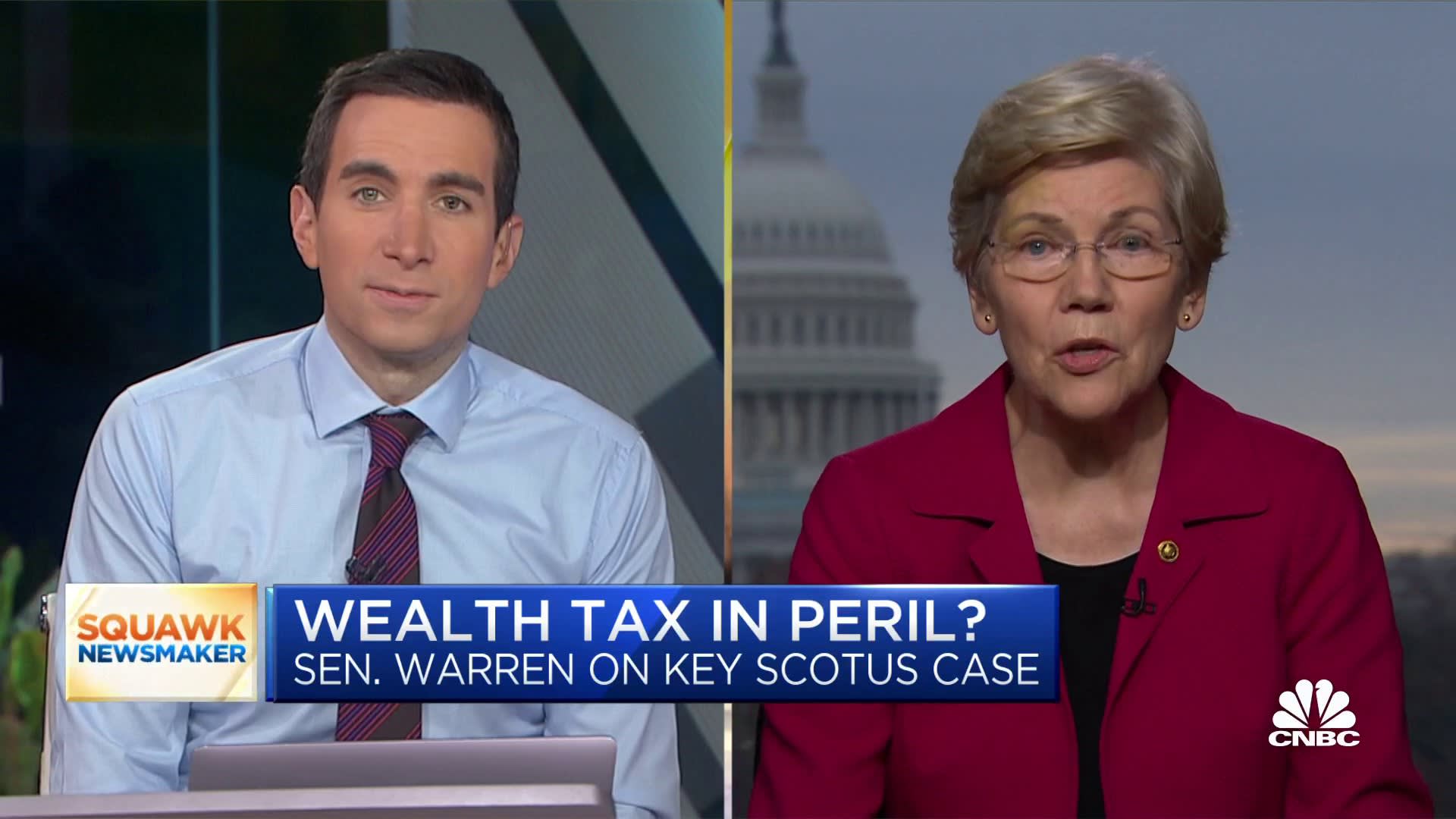 Sen. Warren: Jeff Bezos pays a lower marginal tax rate than a public school teacher and that's wrong